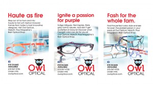 Owl Optical Ad Campaign